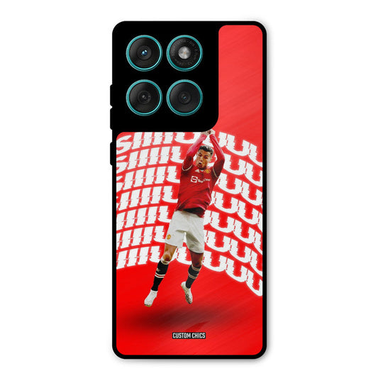 Ronaldo Shuuuuu Motorola Edge 60 Mobile Back Cover - Sports PrintShield Case