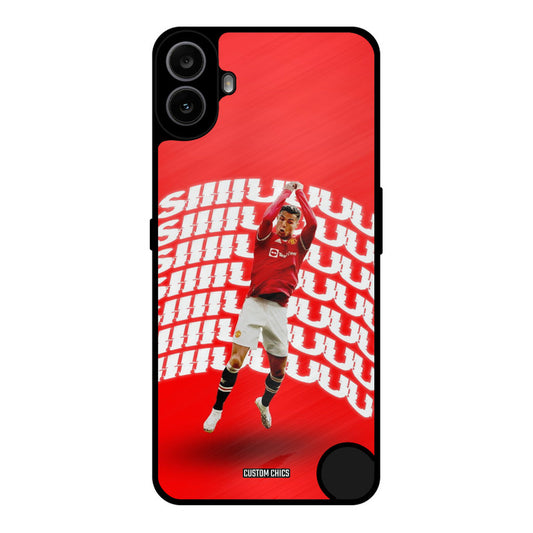 Ronaldo Shuuuuu Nothing CMF Phone 1 Mobile Back Cover - Sports PrintShield Case