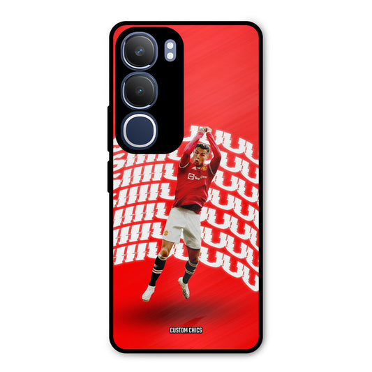 Ronaldo Shuuuuu Vivo Y29 Mobile Back Cover - Sports PrintShield Case