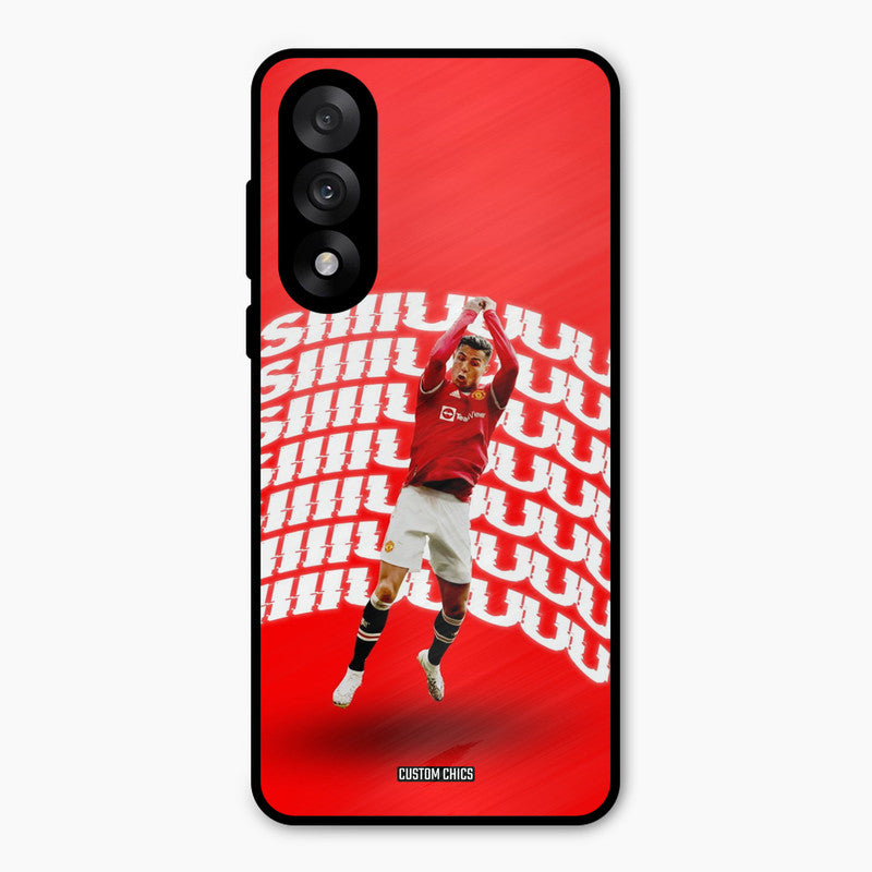 Ronaldo Shuuuuu Oneplus Nord 5 Mobile Back Cover - Sports PrintShield Case