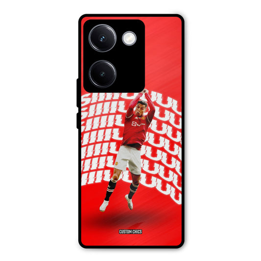 Ronaldo Shuuuuu Vivo Y300 Plus Mobile Back Cover - Sports PrintShield Case