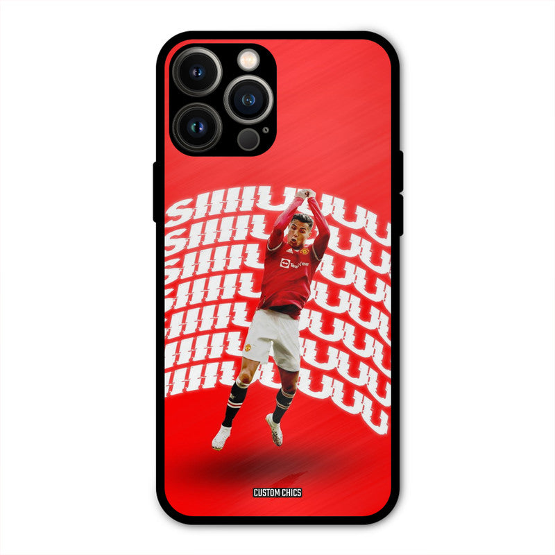 Ronaldo Shuuuuu  iPhone 13 Pro Max Mobile Back Cover - Sports PrintShield Case