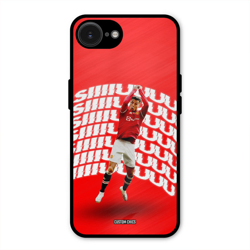 Ronaldo Shuuuuu iPhone 16e Mobile Back Cover - Sports PrintShield Case