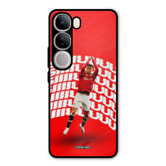 Ronaldo Shuuuuu Vivo Y300 Mobile Back Cover - Sports PrintShield Case