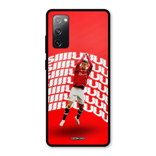 Ronaldo Shuuuuu Samsung Galaxy S20 FE 5G Mobile Back Cover - Sports PrintShield Case