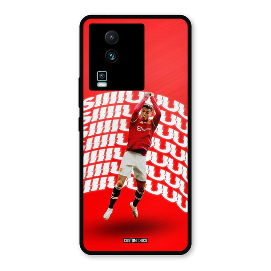Ronaldo Shuuuuu IQOO Neo 7 Mobile Back Cover - Sports PrintShield Case
