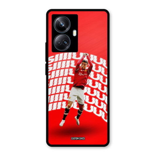 Ronaldo Shuuuuu Realme 10 Pro Plus Mobile Back Cover - Sports PrintShield Case