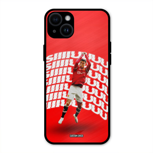 Ronaldo Shuuuuu  iPhone 14 Plus Mobile Back Cover - Sports PrintShield Case
