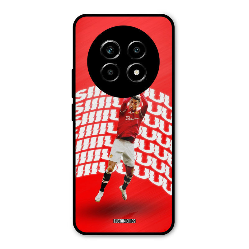 Ronaldo Shuuuuu Realme 14 Pro lite Mobile Back Cover - Sports PrintShield Case