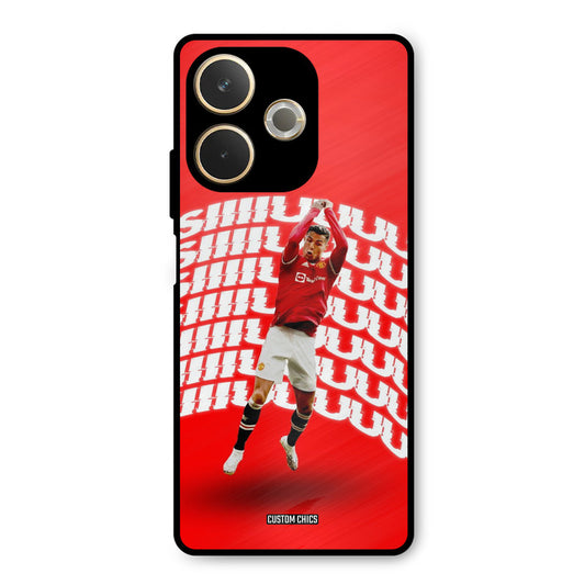 Ronaldo Shuuuuu Oppo A5 Pro Mobile Back Cover - Sports PrintShield Case