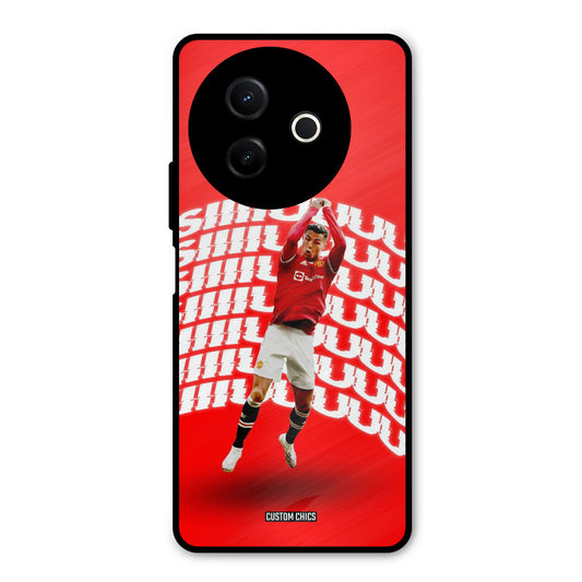 Ronaldo Shuuuuu Vivo Y39 Mobile Back Cover - Sports PrintShield Case