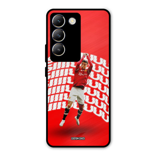 Ronaldo Shuuuuu Vivo Y200e Mobile Back Cover - Sports PrintShield Case