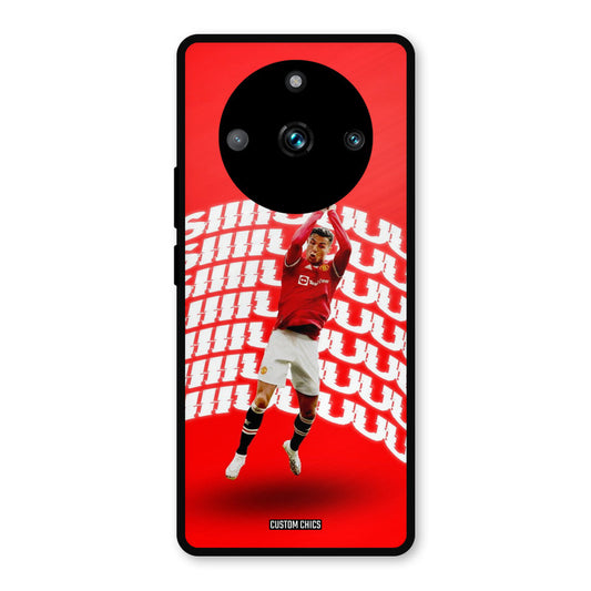 Ronaldo Shuuuuu Realme Narzo 60 Pro Mobile Back Cover - Sports PrintShield Case