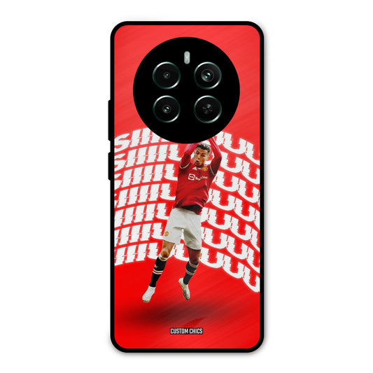 Ronaldo Shuuuuu Realme 12 Plus Mobile Back Cover - Sports PrintShield Case