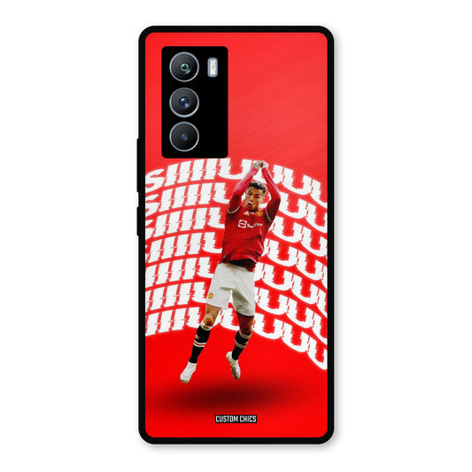 Ronaldo Shuuuuu iQOO 9SE Mobile Back Cover - Sports PrintShield Case