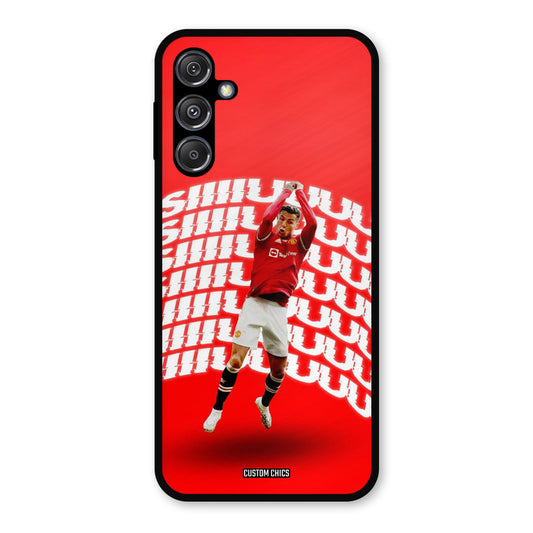 Ronaldo Shuuuuu Samsung Galaxy M34 5G Mobile Back Cover - Sports PrintShield Case