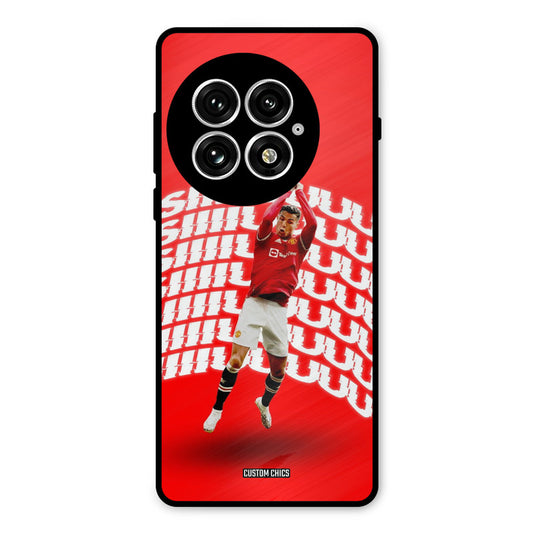 Ronaldo Shuuuuu Oneplus 13 Mobile Back Cover - Sports PrintShield Case