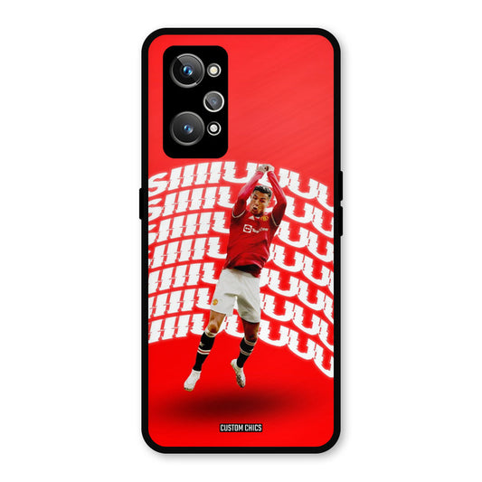 Ronaldo Shuuuuu Realme GT Neo 2 Mobile Back Cover - Sports PrintShield Case