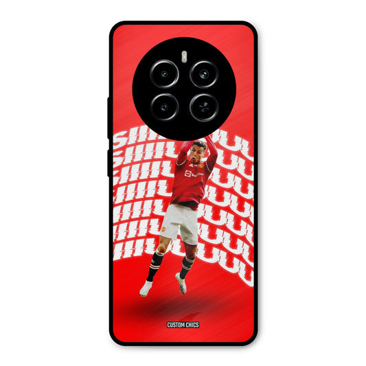 Ronaldo Shuuuuu Realme P1 5G Mobile Back Cover - Sports PrintShield Case