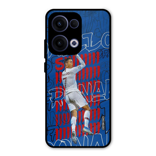 Ronaldo Typography Oppo Reno 13 5G Mobile Back Cover - Sports PrintShield Case