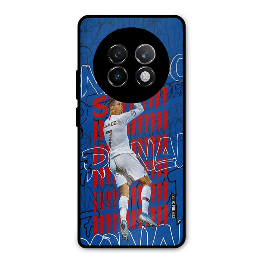Ronaldo Typography Realme 13 Plus Mobile Back Cover - Sports PrintShield Case