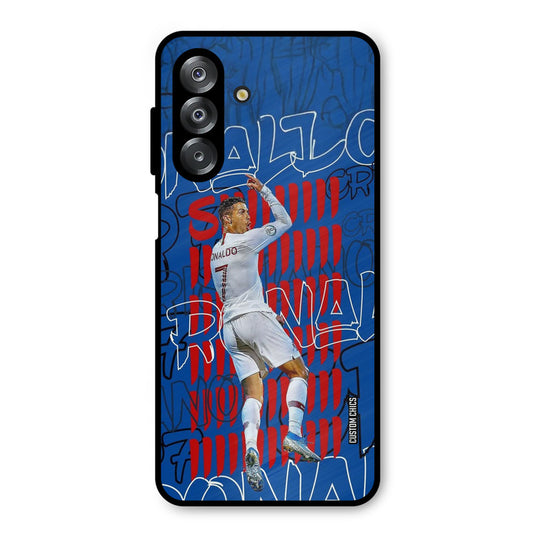 Ronaldo Typography Samsung Galaxy A26 Mobile Back Cover - Sports PrintShield Case