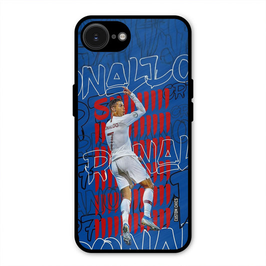 Ronaldo Typography iPhone 16e Mobile Back Cover - Sports PrintShield Case