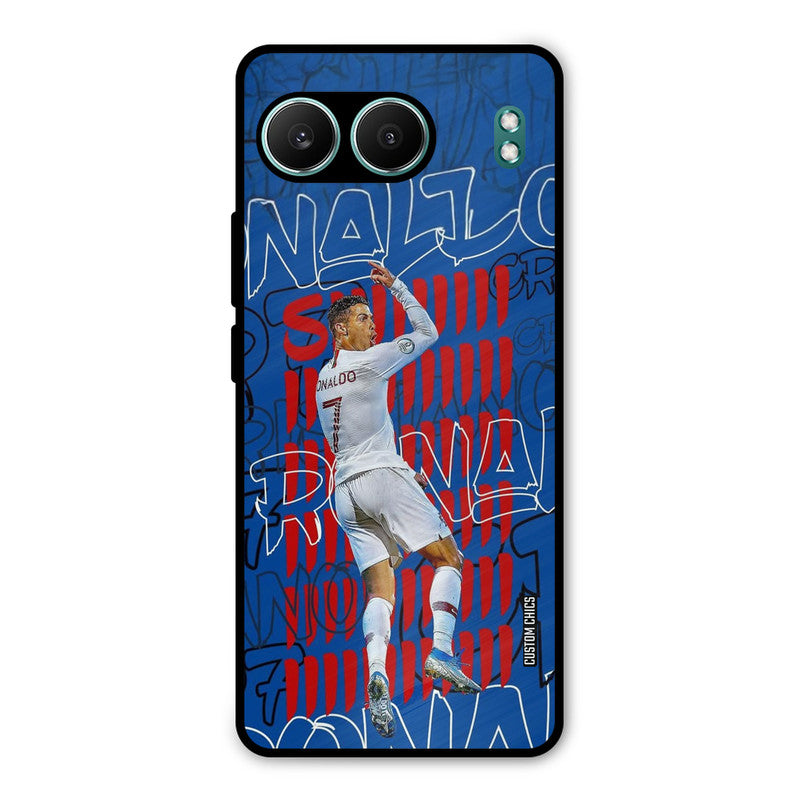 Ronaldo Typography OnePlus Nord 4 Mobile Back Cover - Sports PrintShield Case