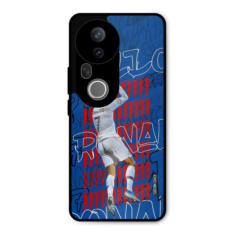Ronaldo Typography Vivo T4 Ultra Mobile Back Cover - Sports PrintShield Case