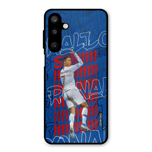 Ronaldo Typography Samsung Galaxy M16 Mobile Back Cover - Sports PrintShield Case