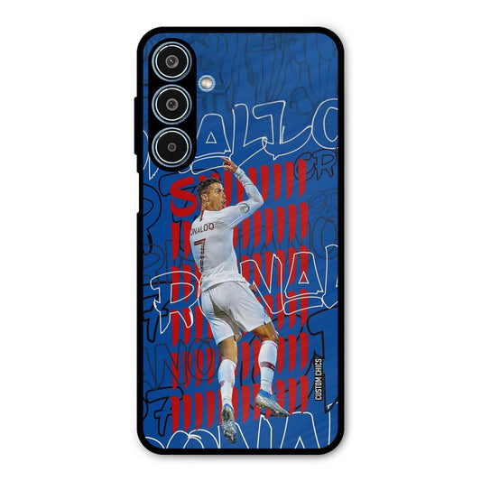 Ronaldo Typography Samsung Galaxy M35 5G Mobile Back Cover - Sports PrintShield Case