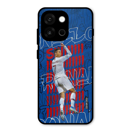 Ronaldo Typography Oneplus 13s Mobile Back Cover - Sports PrintShield Case