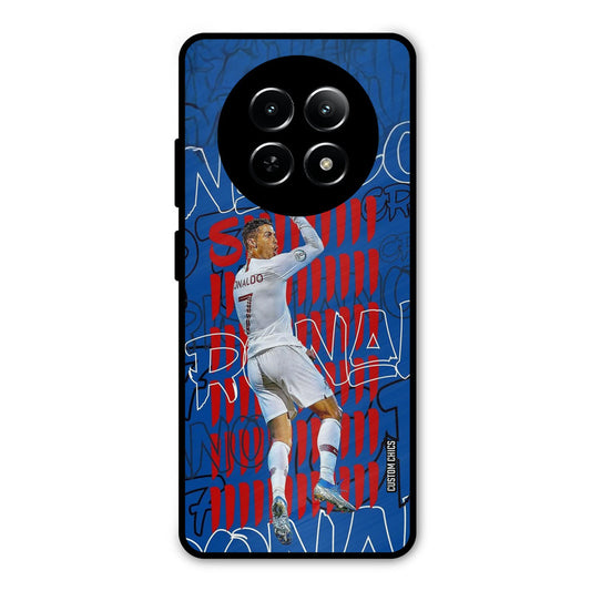 Ronaldo Typography Realme Narzo N65 Mobile Back Cover - Sports PrintShield Case