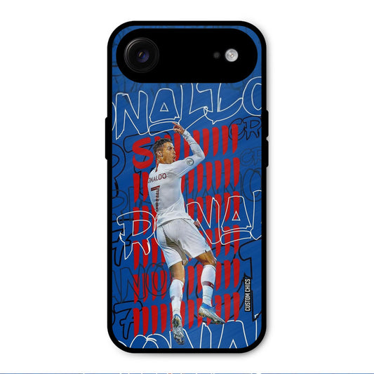 Ronaldo Typography iPhone Air Mobile Back Cover - Sports PrintShield Case