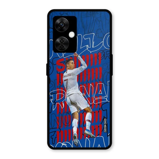 Ronaldo Typography OnePlus Nord CE 3 Lite Mobile Back Cover - Sports PrintShield Case