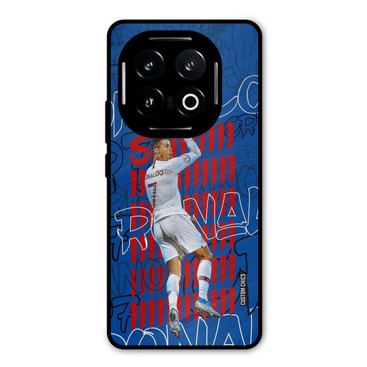 Ronaldo Typography iQOO 13 Mobile Back Cover - Sports PrintShield Case