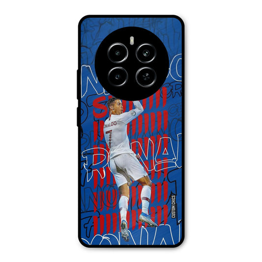 Ronaldo Typography Realme P1 5G Mobile Back Cover - Sports PrintShield Case
