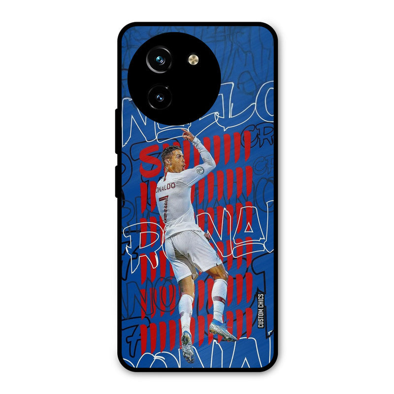 Ronaldo Typography Vivo Y200i Mobile Back Cover - Sports PrintShield Case