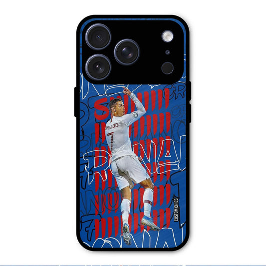 Ronaldo Typography iPhone 17 Pro Max Mobile Back Cover - Sports PrintShield Case