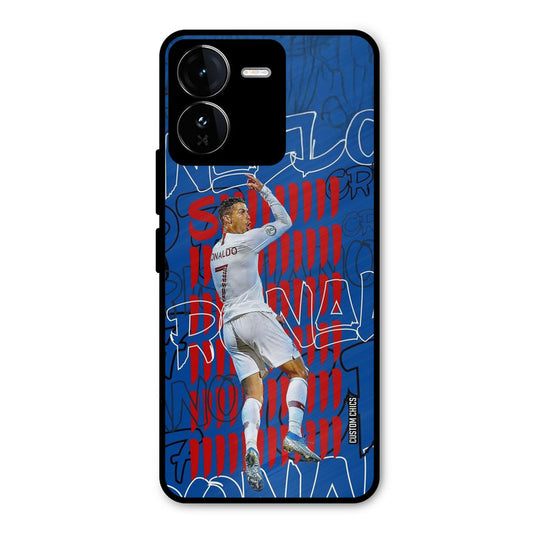 Ronaldo Typography iQOO Z9 Mobile Back Cover - Sports PrintShield Case