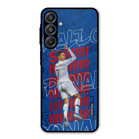 Ronaldo Typography Samsung Galaxy A16 5G Mobile Back Cover - Sports PrintShield Case