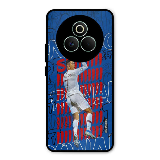 Ronaldo Typography Realme P3 Pro 5G Mobile Back Cover - Sports PrintShield Case