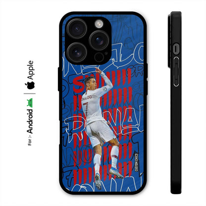 Ronaldo Typography Case – Premium PrintShield Mobile Cover