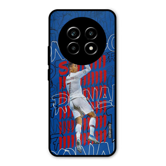 Ronaldo Typography Realme 14 Pro lite Mobile Back Cover - Sports PrintShield Case