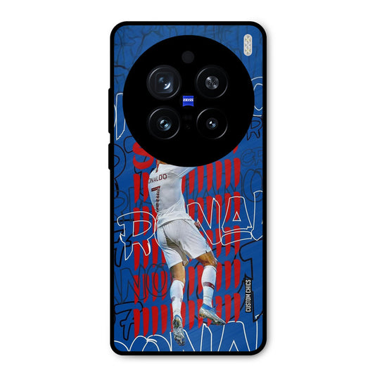 Ronaldo Typography Vivo X200 Pro Mobile Back Cover - Sports PrintShield Case