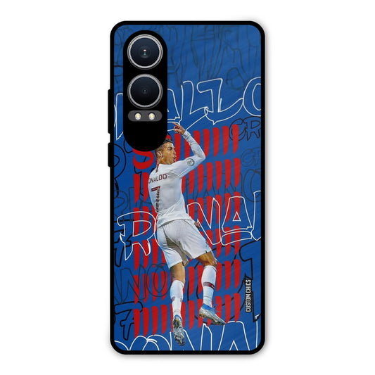 Ronaldo Typography Oneplus Nord CE4 Lite Mobile Back Cover - Sports PrintShield Case