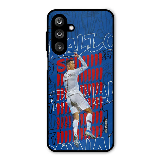 Ronaldo Typography Samsung Galaxy M36 Mobile Back Cover - Sports PrintShield Case