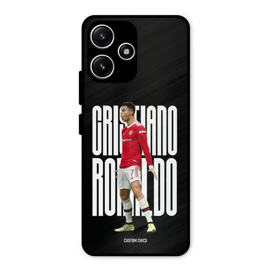Ronaldo Redmi 12 5G Mobile Back Cover - Sports PrintShield Case