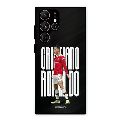 Ronaldo Samsung Galaxy S22 Ultra Mobile Back Cover - Sports PrintShield Case