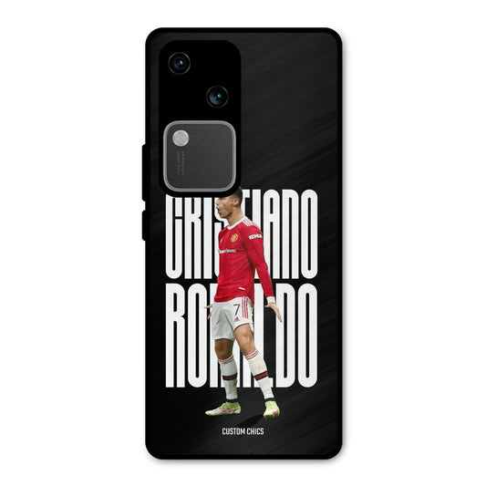 Ronaldo Vivo V30 Mobile Back Cover - Sports PrintShield Case
